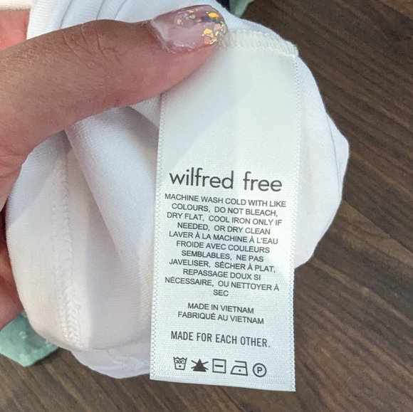 Aritzia Wilfred Free Tiny T-Shirt Dress - Picture 3 of 4